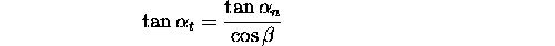 Transver. pressure angle